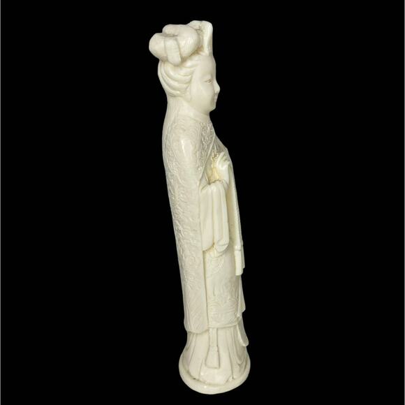 Vintage Chinese Sculptures Figurines Resin - Picture 4 of 10